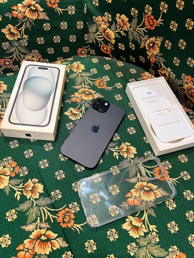 Apple iPhone 15 jv 128gb with original box