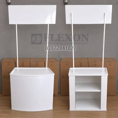 X Standees,Portabe table, China Kiosk, Promotion table, Display Stands
