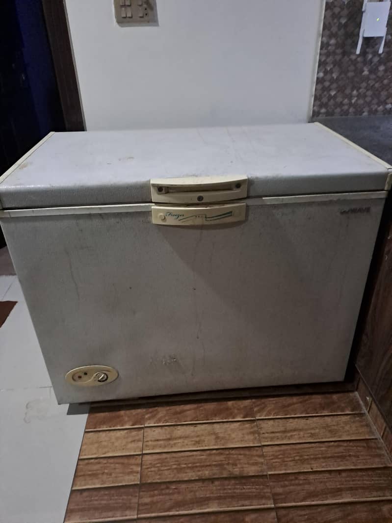 waves deep freezer 1