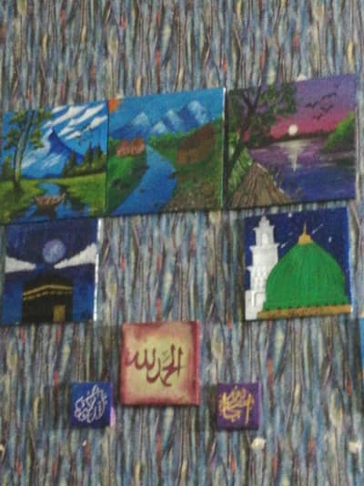 painting on canvas