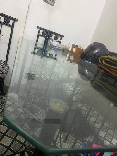 Dining table Iron Rod