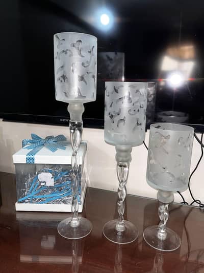 candle holders/ showpiece