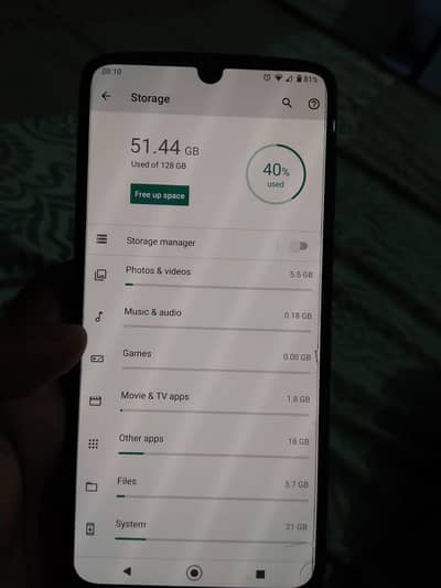 Motorola Moto Z4 4gb 128gb pta approved