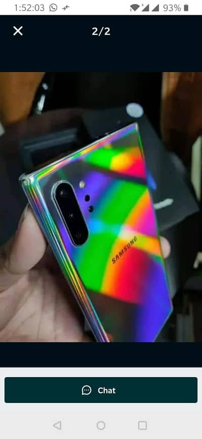 Samsung Galaxy Note 10 plus 12 GB RAM 256 GB memory. 0324=8193=404
