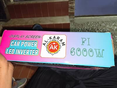 car power LED inverter display screen 600 watt