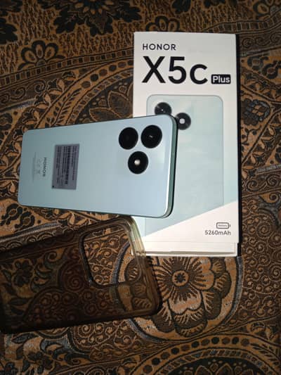 Honor X5c plus 4Gb Ram 128 Storage 10 /10  Condition With 10 Months