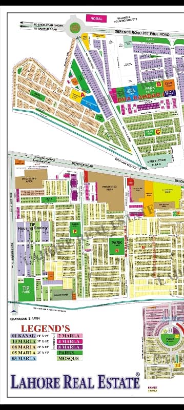 Near park plot available for sale