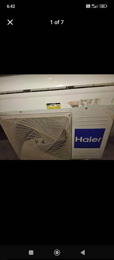 haier 1.5tan ac  cooling vip  Laga howa h gahr ma akar chek  kar k lo