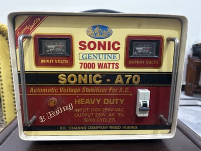 Sonic 7000 watt Automatic Stabilizer