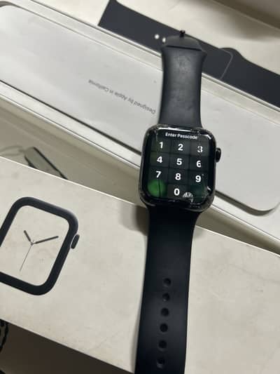 Apple Watch stainless steel Series 4 gps + LTE44mm with box