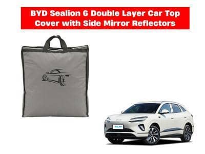 BYD Sealion 6 parachute  Car Top Cover with Side Mirror Reflectors – Waterproof All-Weather Protection