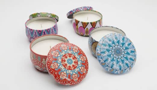 Smoke Free Turkish Scented Candle, AROMA (1 piece)