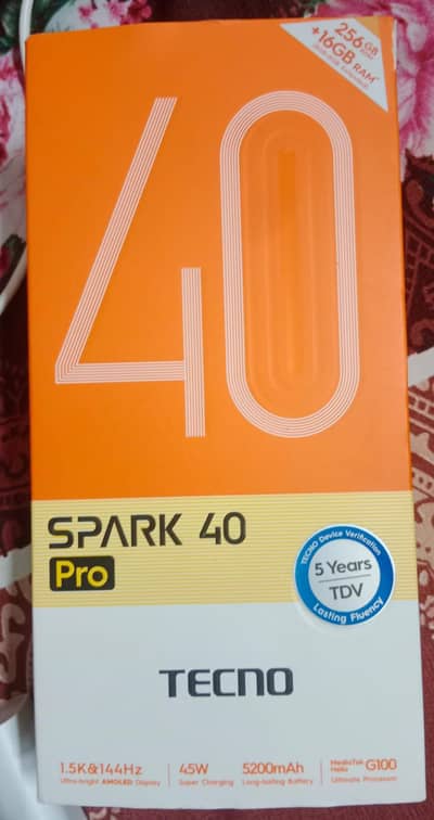 Tecno Spark 40 Pro