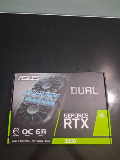 RTX 3050 6GB (BRAND NEW) GPU