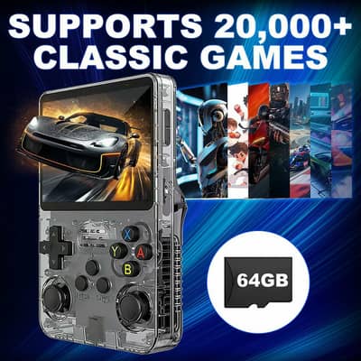 R36s Gaming Console 64/128GB