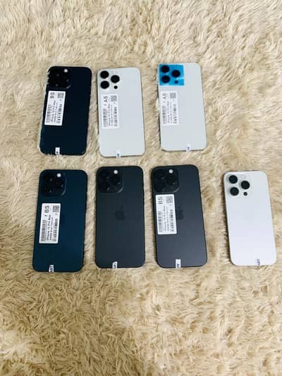 iPhone 15 Pro Max 512/256GB, 15 Pro & iPhone 13 PTA Approved | 10/10
