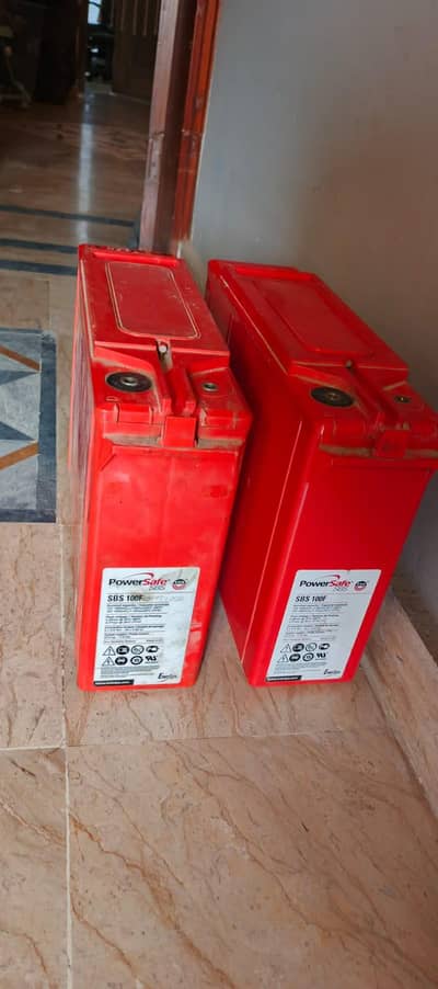 EnerSys PowerSafe SBS 100F 12V 100 Amp Batteries – Decent Timing