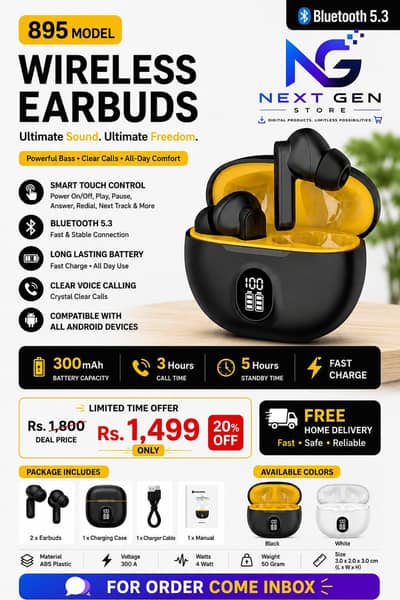 wireless earphones in  reasonable prices