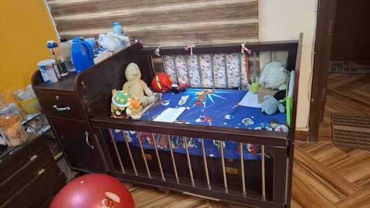 KID BED WITH WARDROBE