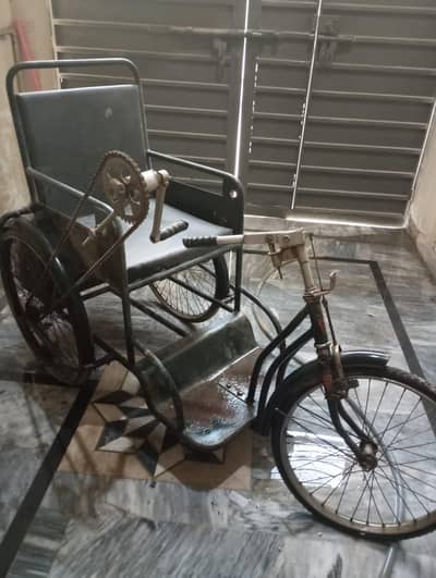 Wheel Chair Bicycle For Disable Person