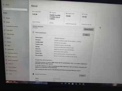 Lenovo Thinkpad core i5 6 gen