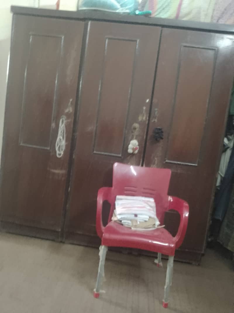 Bed Side Corner and wardrobe 1