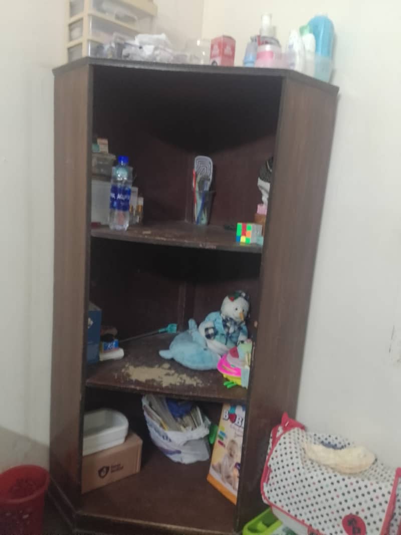 Bed Side Corner and wardrobe 2