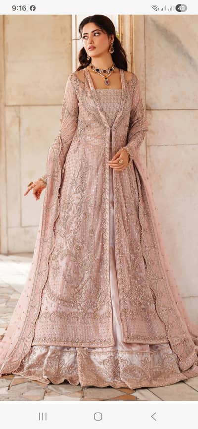 Bridal dress one time used in very good condition.