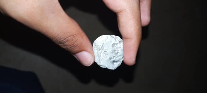 polished rare coins