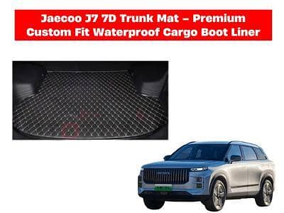 Jaecoo J7 7D Trunk Mat – Premium Custom Fit Waterproof Cargo Boot Liner