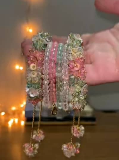 Trending gajra bracelet set for girls and women