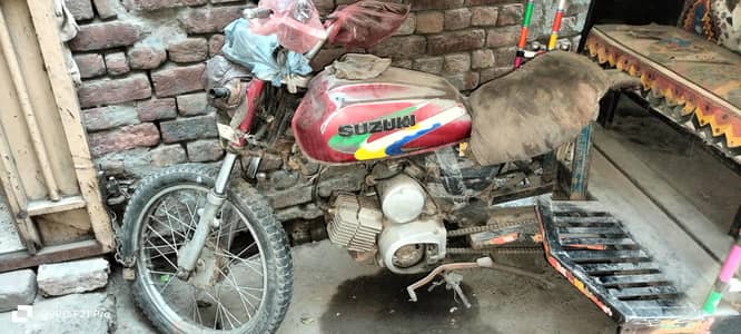 Honda Suzuki bike