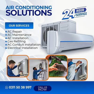 Professional AC Repair, Installation & Gas Refilling Services