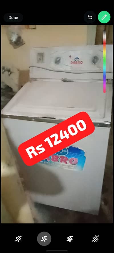 Steel body washing machine Whatsapp 03065644519