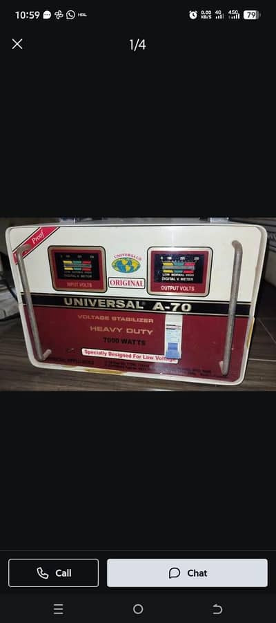 Universal Stabilizer A-70 7000 Watts