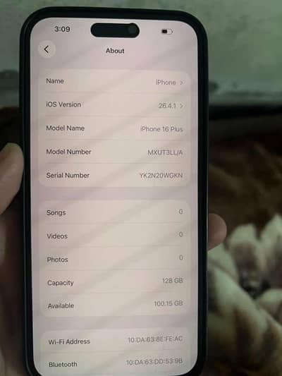 Apple iPhone 16 Plus