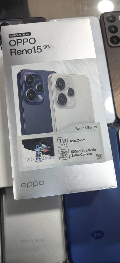 oppo reno 15 5g 12/256 blue color