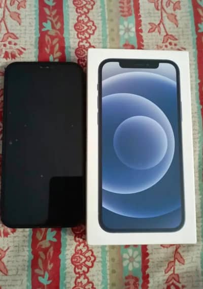 Apple iPhone 12 with box lush condition