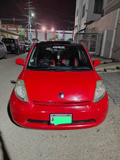 Toyota Passo 2006 Red Color