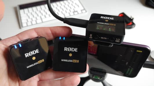 Rode Wireless Go 2 for Video camera and phone content