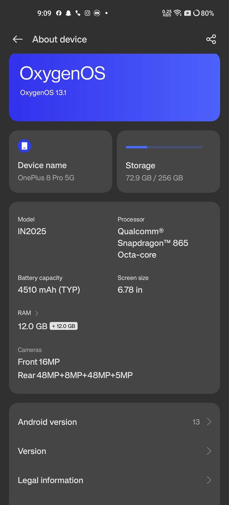 One Plus 8 Pro 5