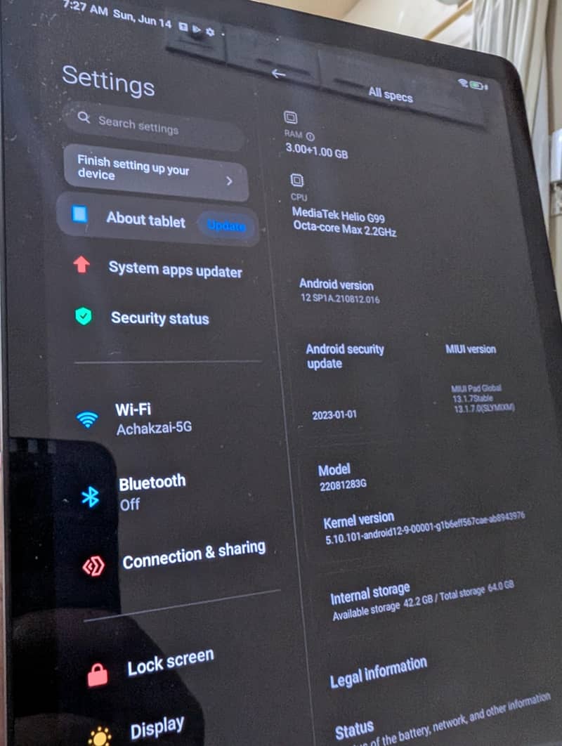 redmi tab 0