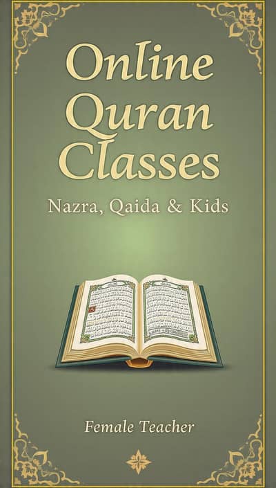 Female Online Quran Teacher - Nazra Tajweed - Karachi