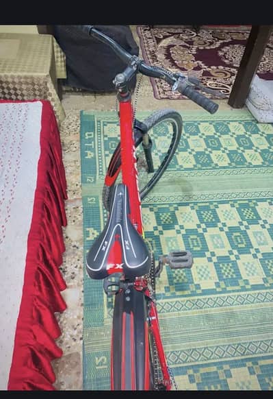 Caspian bycycle with front and back middle shoks both 10/8