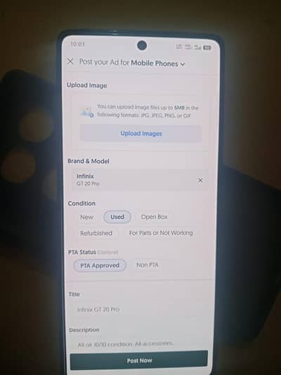 Infinix GT 20 Pro