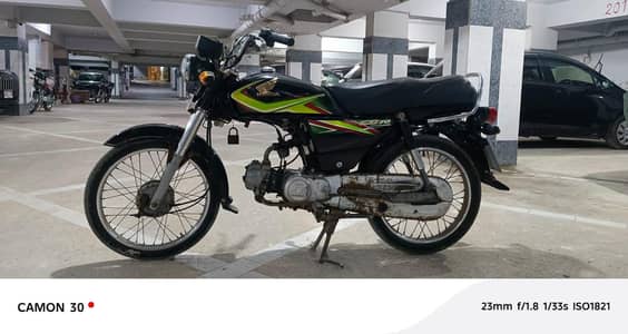 Honda CD 70 2019 model full genuine bike