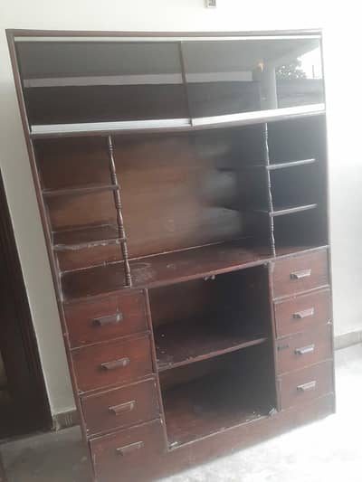 Multi purpose storage and TV Trolly