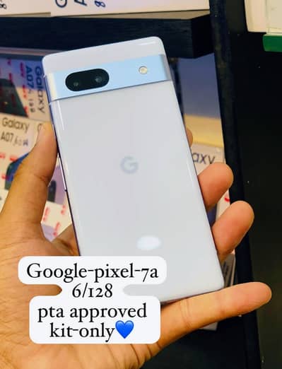 Google pixel 7A 6/128 official pta Approved 10/10 phone