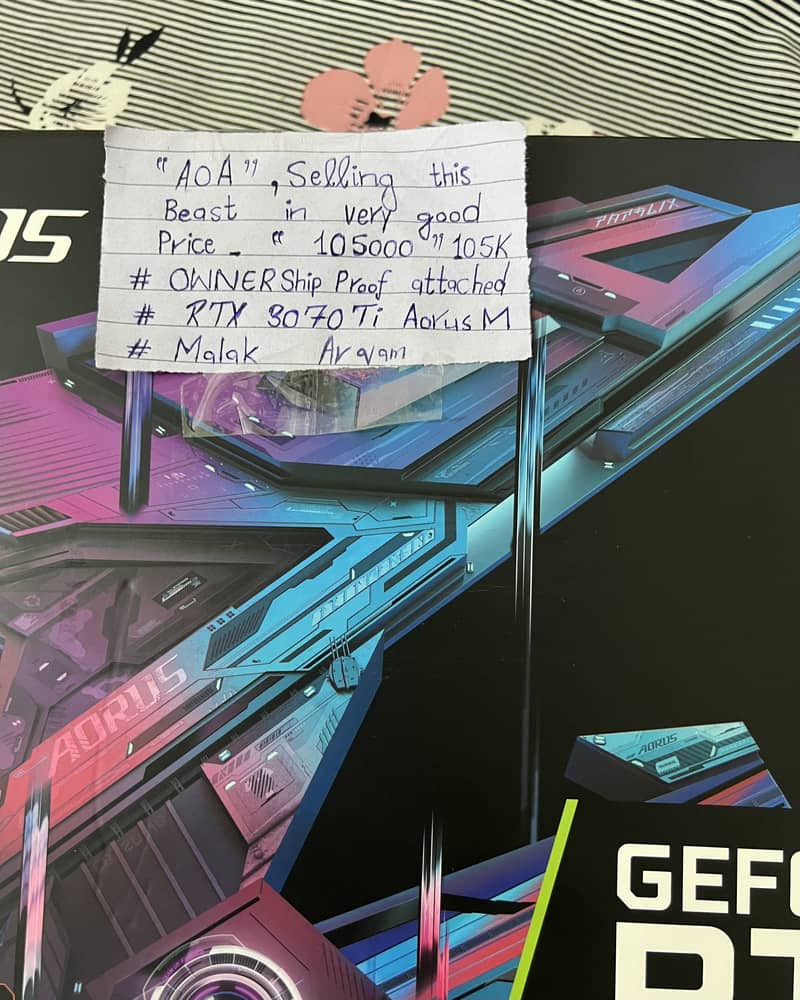 Rtx3070ti Aorus Master 2
