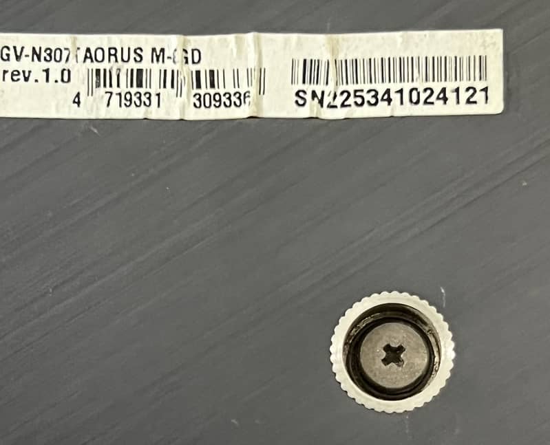 Rtx3070ti Aorus Master 15